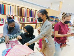Industry Visit - Fabric Survey by our aspiring Fashion Designers